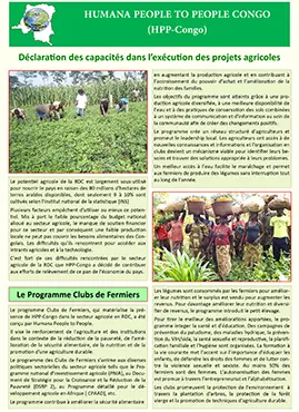 Projets Agricoles